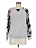 papermoon designed exclusively for Stitch Fix Print Gray Sweatshirt Size M - photo 1