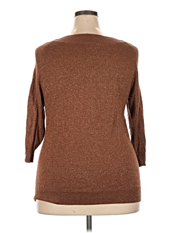 Lane Bryant Outlet 3/4 Sleeve T-Shirt (view 2)