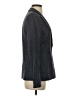 Theory Tweed Gray Wool Blazer Size 2 - photo 4