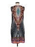 MSK Paisley Gray Casual Dress Size M - photo 2