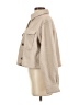 Divided by H&M 100% Polyester Tan Coat Size S - photo 5