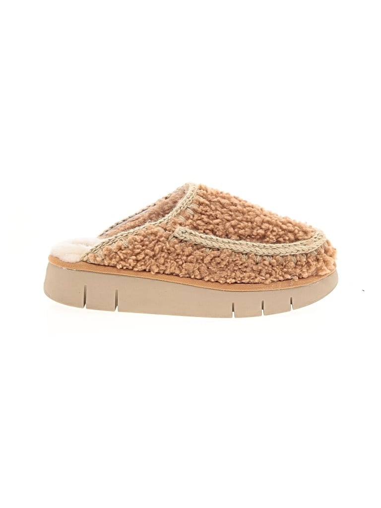 Pre-owned Mou Mule/clog In Tan