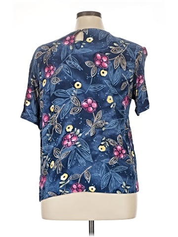 Jaclyn Smith Short Sleeve Blouse (view 2)