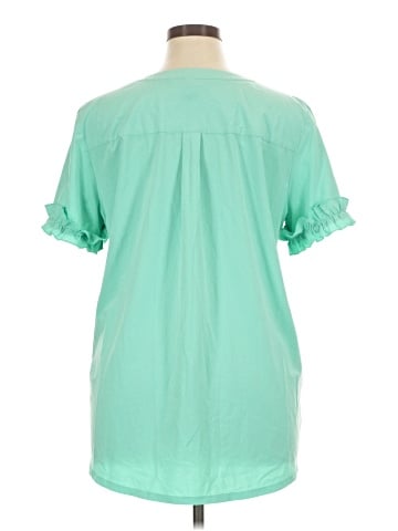 Zenergy by Chico's Short Sleeve Blouse (view 2)