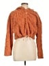Cider Orange Faux Fur Jacket Size L - photo 1