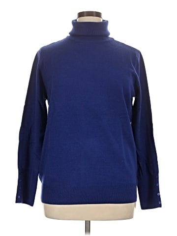 JM Collection Turtleneck Sweater (view 1)