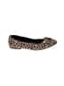 Reaction Animal Print Brown Flats Size 9 1/2 - photo 1