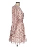 Max Studio 100% Polyester Floral Ivory Casual Dress Size L - photo 4