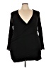 Torrid Black Long Sleeve Blouse Size 3X Plus (3) - photo 1