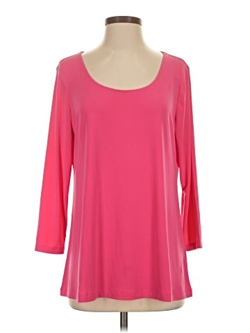 Susan Graver 3/4 Sleeve T-Shirt (view 1)