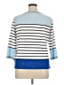 Basic Editions 100% Cotton Blue 3/4 Sleeve T-Shirt Size XL - photo 2