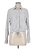 Thread & Supply Gray Long Sleeve Button-Down Shirt Size M - photo 1