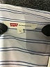 Levi's Stripes White Sleeveless Button-Down Shirt Size L - photo 7