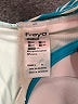 Freya Stripes Teal Swimsuit Top Size L - photo 3