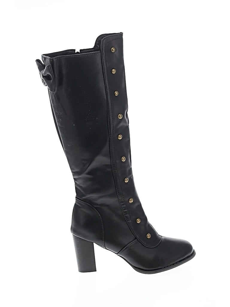 Pre-owned Unbranded Boots In Black