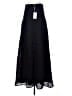 Mikoh 100% Linen Solid Black Formal Skirt Size Sm (1) - photo 2