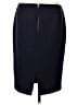 Boden Solid Black Formal Skirt Size 12 - photo 2