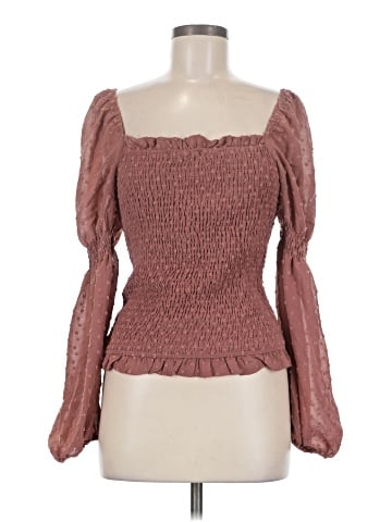 Promesa U.S.A. Long Sleeve Blouse (view 1)