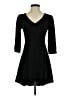 Express 100% Rayon Black Casual Dress Size 4 - photo 1