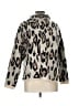 CATHERINE Catherine Malandrino 100% Cashmere Animal Print Tan Cashmere Pullover Sweater Size L - photo 1