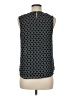 Daniel Rainn 100% Polyester Black Sleeveless Blouse Size M (petite) - photo 2