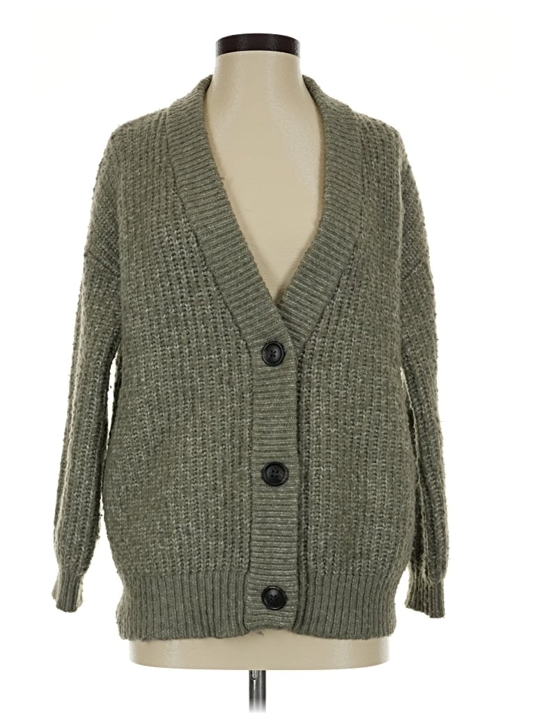 Pre-owned Universal Thread Cardigan Sweater In Green