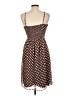 Vero Moda 100% Polyester Polka Dots Brown Casual Dress Size L - photo 2