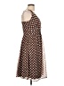 Vero Moda 100% Polyester Polka Dots Brown Casual Dress Size L - photo 4