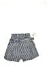 Charlotte Russe 100% Cotton Stripes Blue Shorts Size S - photo 1