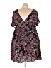 Torrid Floral Paisley Black Casual Dress Size 3X (3) - photo 1