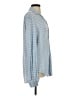 Frank & Eileen 100% Cotton Blue Long Sleeve Blouse Size S - photo 4