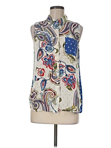 Chico's Sleeveless Button-Down Shirt (view 1)