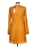 BCBGeneration 100% Polyester Solid Orange Casual Dress Size 8 - photo 2