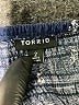 Torrid Blue Long Sleeve Blouse Size 2X Plus (2) - photo 7
