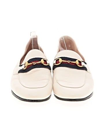 Gucci Leather Horsebit Web Loafers (view 2)