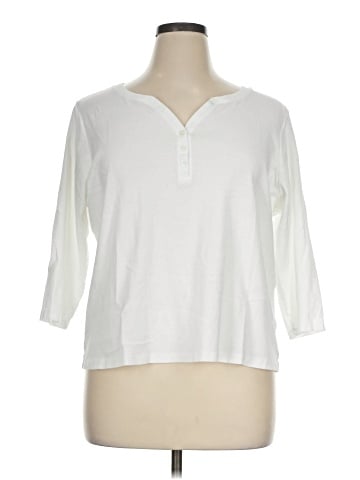 Style&Co 3/4 Sleeve Top (view 1)