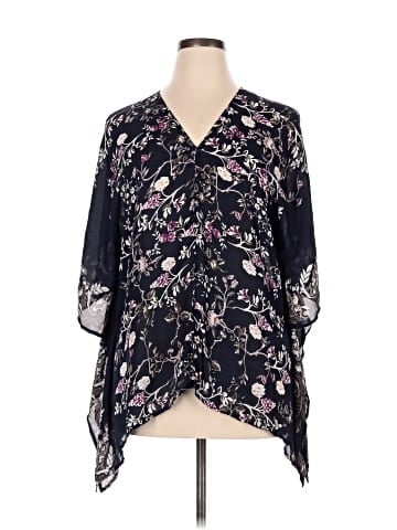DressBarn 3/4 Sleeve T-Shirt (view 1)