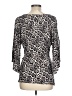 Venus Gray Long Sleeve Blouse Size L - photo 2