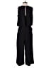 Mud Pie Solid Black Jumpsuit Size S - photo 2