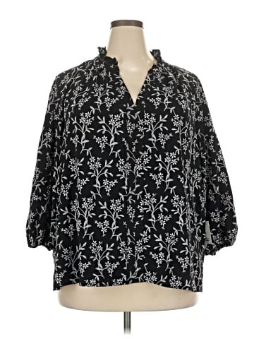 CeCe 3/4 Sleeve Blouse (view 1)