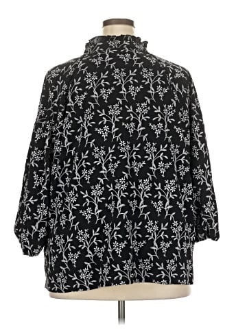 CeCe 3/4 Sleeve Blouse (view 2)