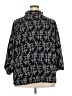 CeCe 100% Polyester Black 3/4 Sleeve Blouse Size 3X - photo 2