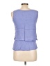 Lost River 100% Rayon Blue Sleeveless Blouse Size L - photo 2