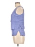 Lost River 100% Rayon Blue Sleeveless Blouse Size L - photo 5