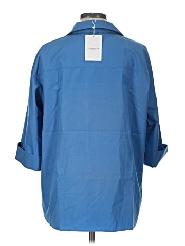 Lafayette 148 New York 3/4 Sleeve Blouse (view 2)