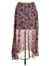 Decree 100% Polyester Paisley Purple Ivory Casual Skirt Size XL - photo 1