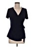 Gilli Blue Short Sleeve Top Size M - photo 1