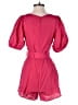 Lavender Brown 100% Polyester Pink Romper Size S - photo 2
