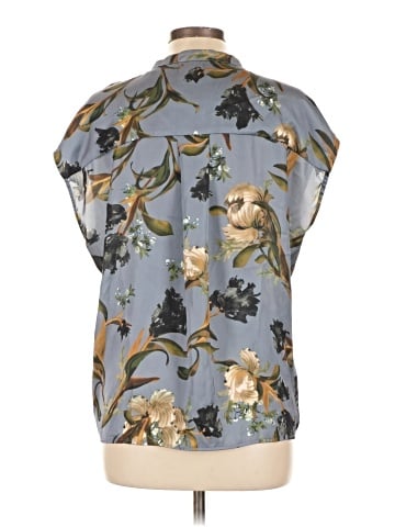 Elie Tahari Short Sleeve Blouse (view 2)