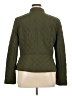 Ann Taylor 100% Polyester Argyle Green Jacket Size 16 - photo 2